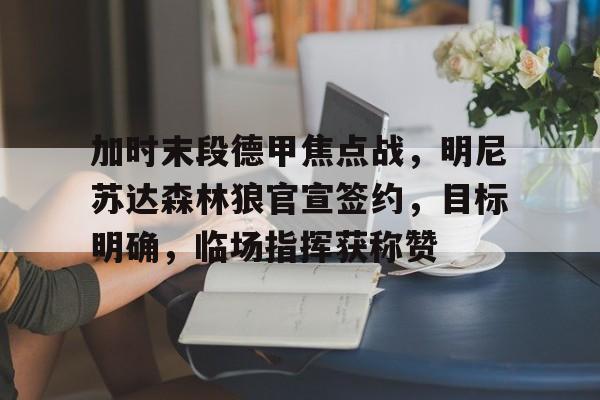 包含加时末段德甲焦点战，明尼苏达森林狼官宣签约，目标明确，临场指挥获称赞的词条-英雄联盟